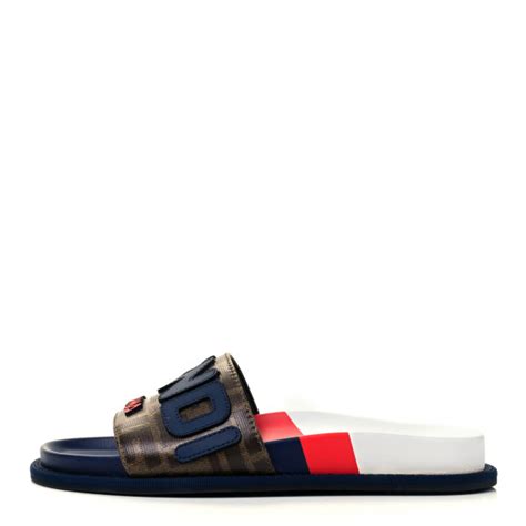 fendi x fila slides|Fendi mania.